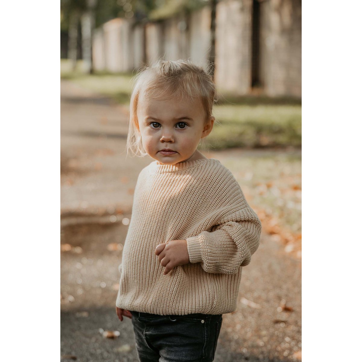 Billy Strickpullover - Beige