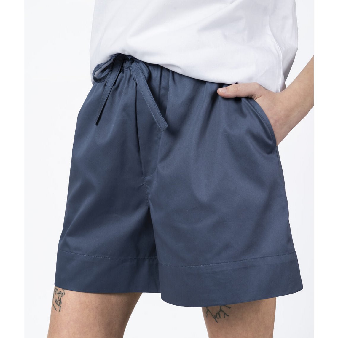 Shorts Sølvblå