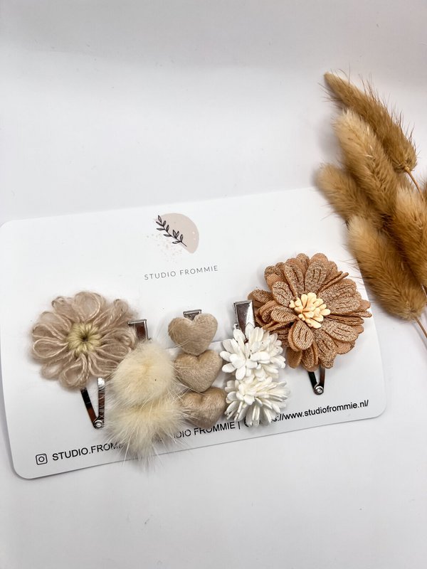 Set of hair clips Celeste