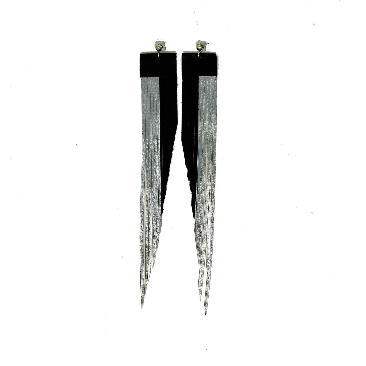black and silver