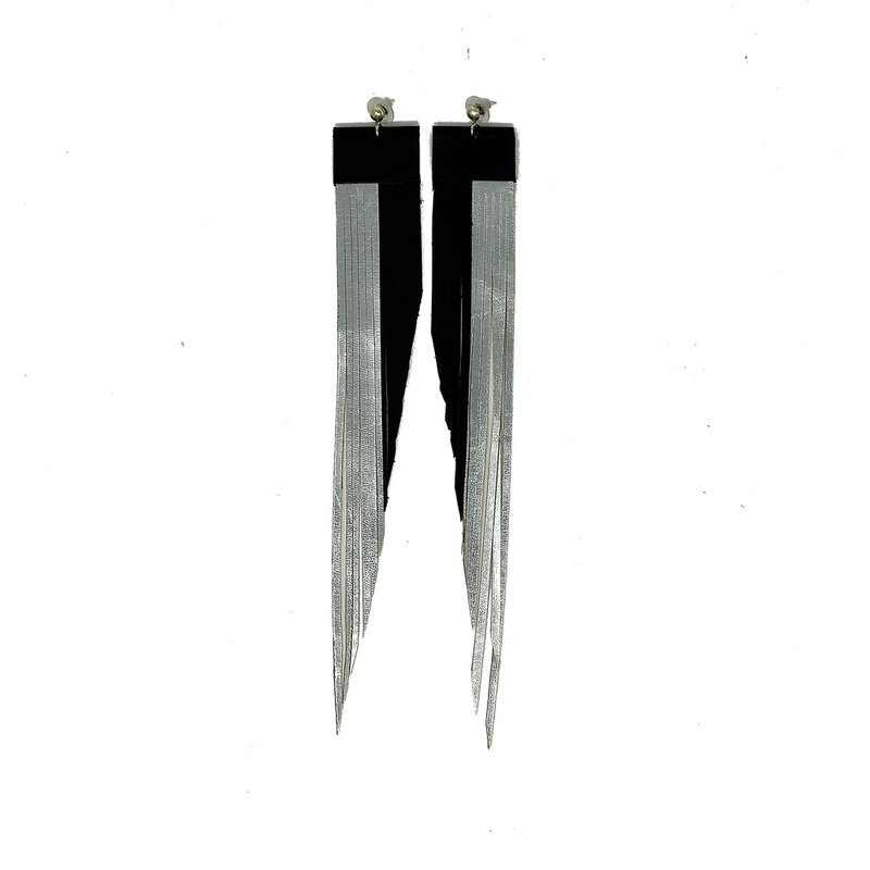 black and silver