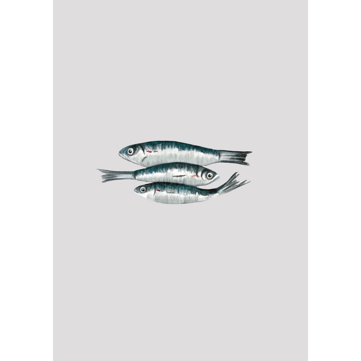 Póster 3 sardinas