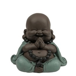 Statue Mini Bouddha Rieur Porte Bonheur – Décoration Zen et Feng Shui – Pour Créer une Ambiance Relaxante et Spirituelle – Idée Cadeau Originale