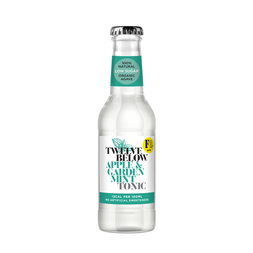 Twaalf onder Apple en Garden Mint Tonic