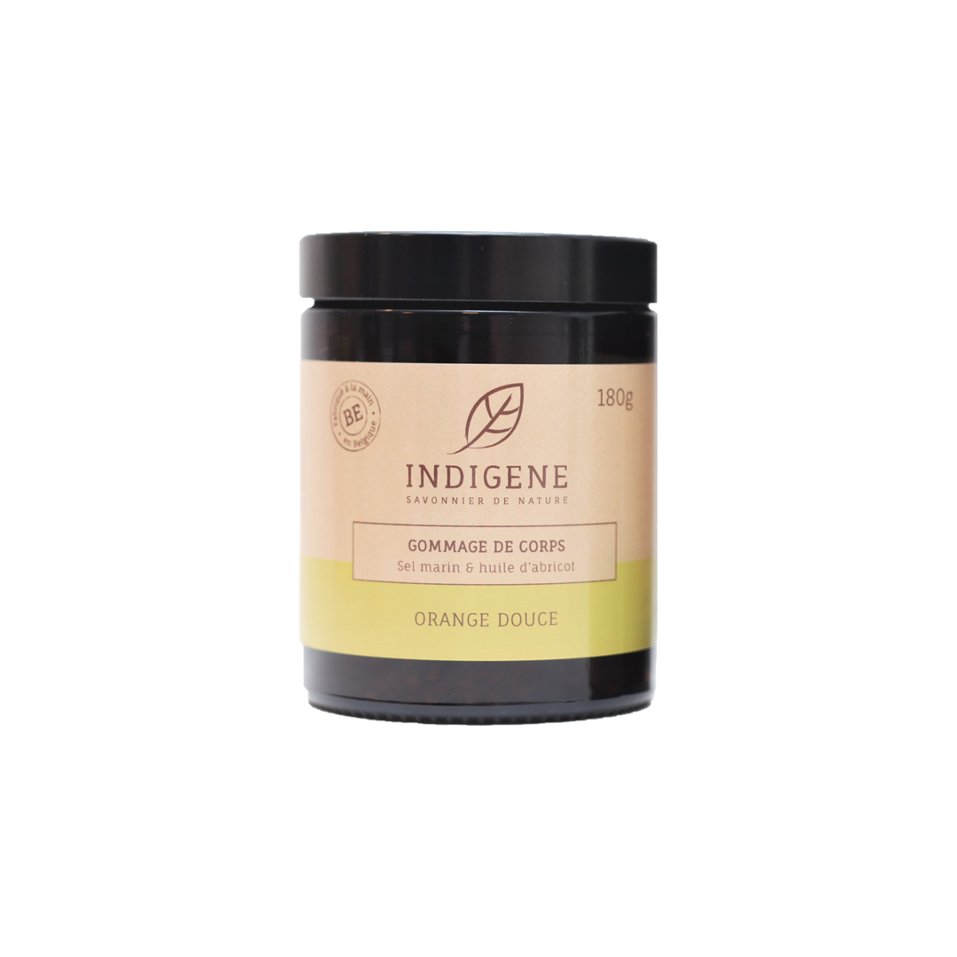 Exfoliante de naranja dulce