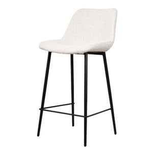 Cezar Bar Stool - Ecru Boucle