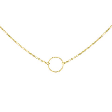 Chain Necklace with Ring