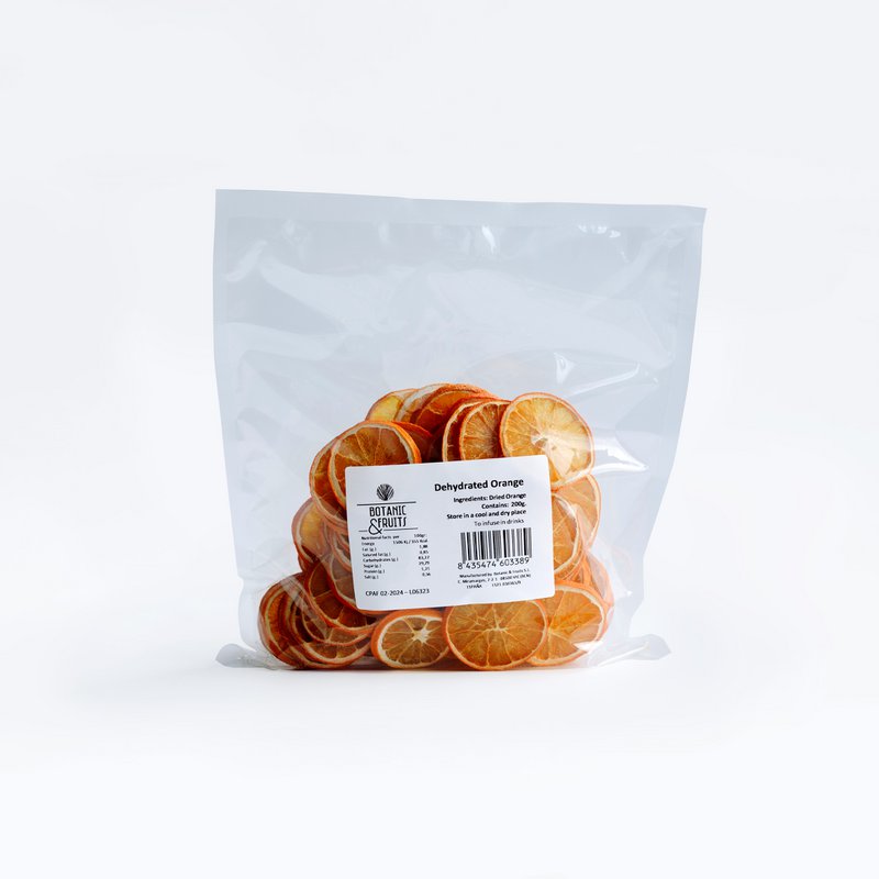 Dried orange bulk bags