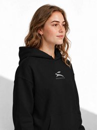 Suede-Finish Hoodie — 350 g/m²
