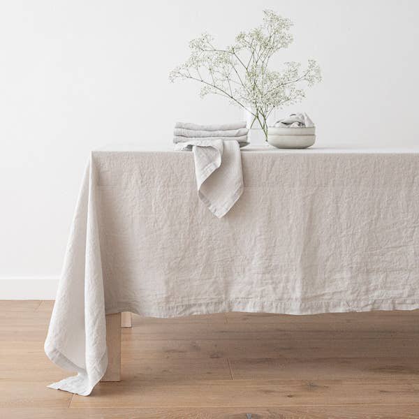 Tovaglia in lino Silver Stone Washed