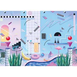 Poolside Jigsaw Puzzle (1000 pieces)