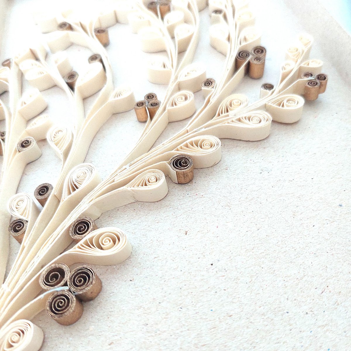Gui en boîte naturel/or 35x15cm Fairtrade 900-032
