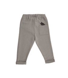 Pantaloni jogger Marli | Grigio legno