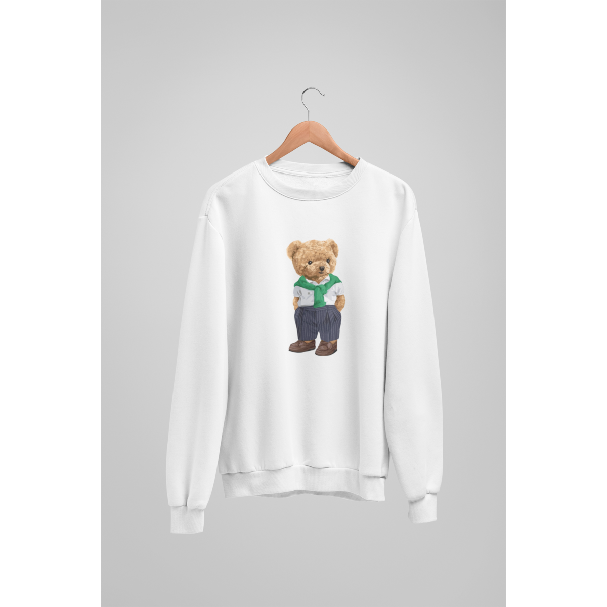 Street Bear-sweatshirt – klassieke look