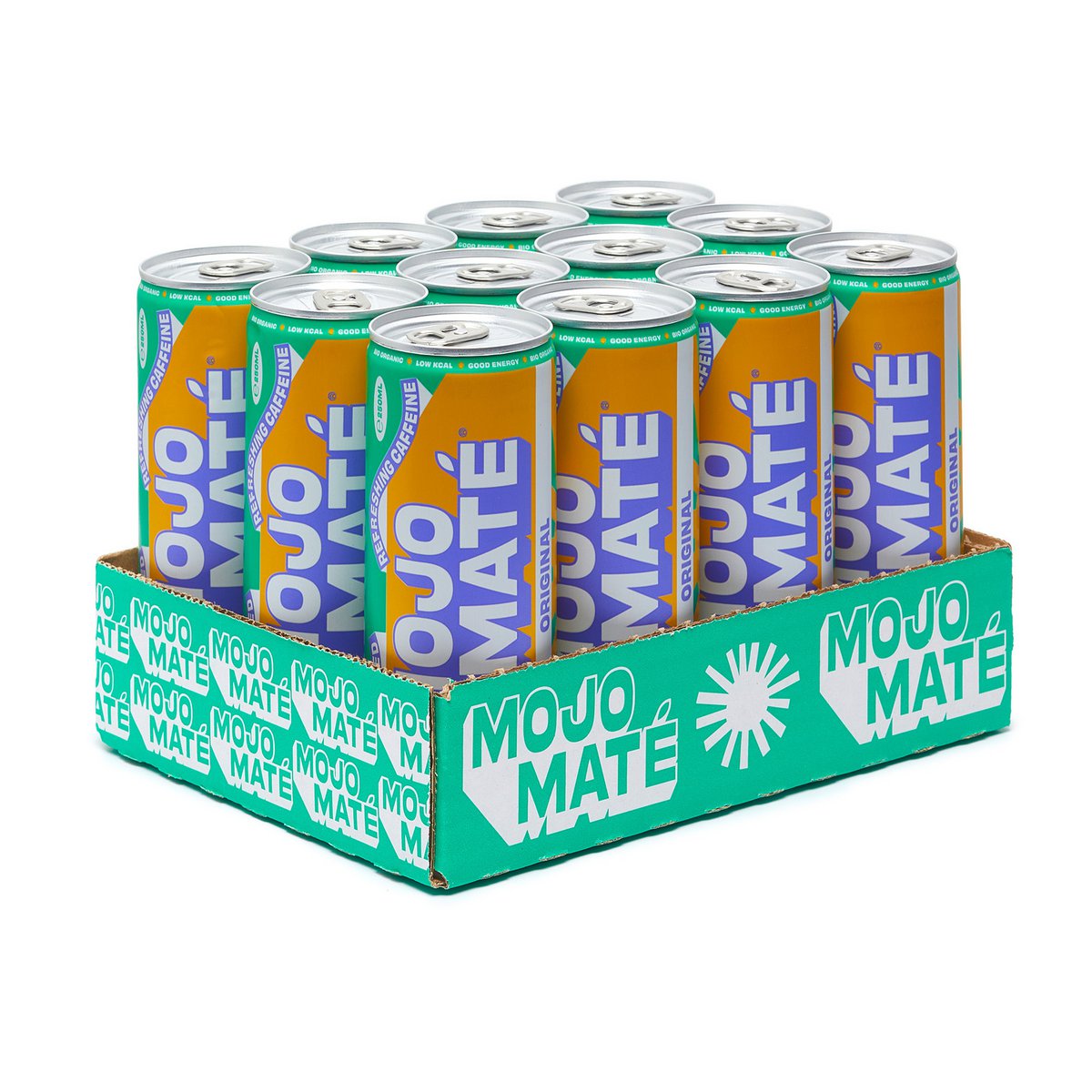 Mojo Mate Original – Bio-Mate-Soda – Natürliches Koffein Dose