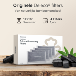 FreshAura Geurvreter Filter 4er-Pack