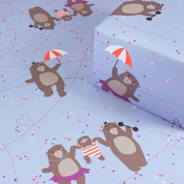 Circus Bears indpakningspapir