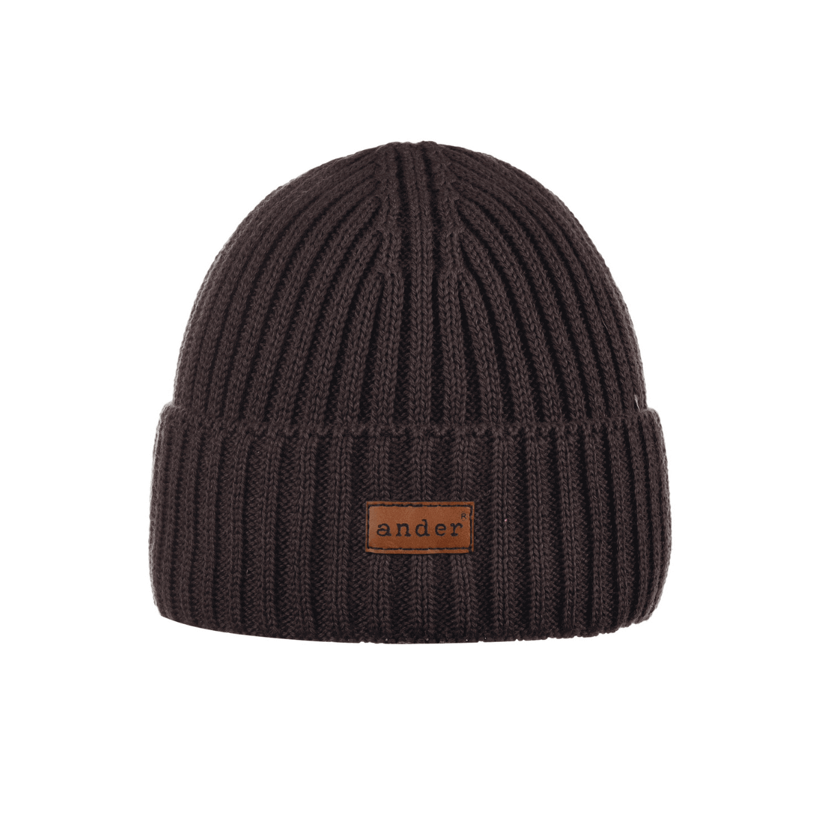 Czapka - 100% bawełna ACHILLE - BROWN