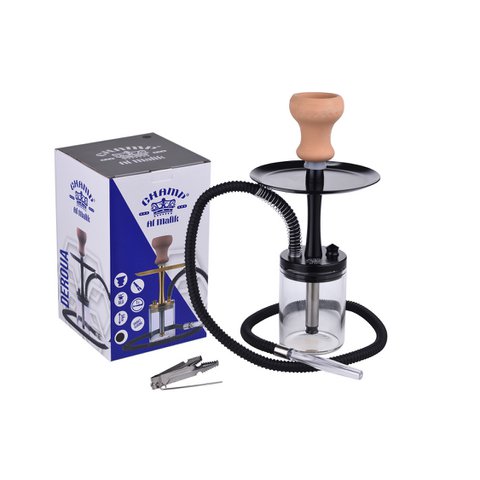 Chicha Deroua Alum and Tongs - Narguile - Hookah - 34 cm