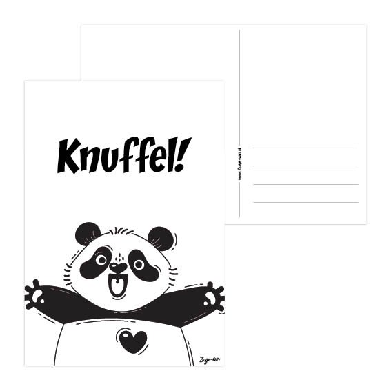 Panda knuffel!