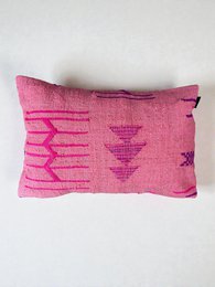 LEI! - Kissen - Kleurrijke lijn - ROZE EDITIE - 40 x 60
