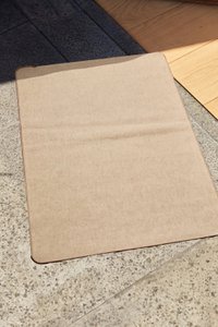 Rutschfestes Fleece in Dubai-Beige