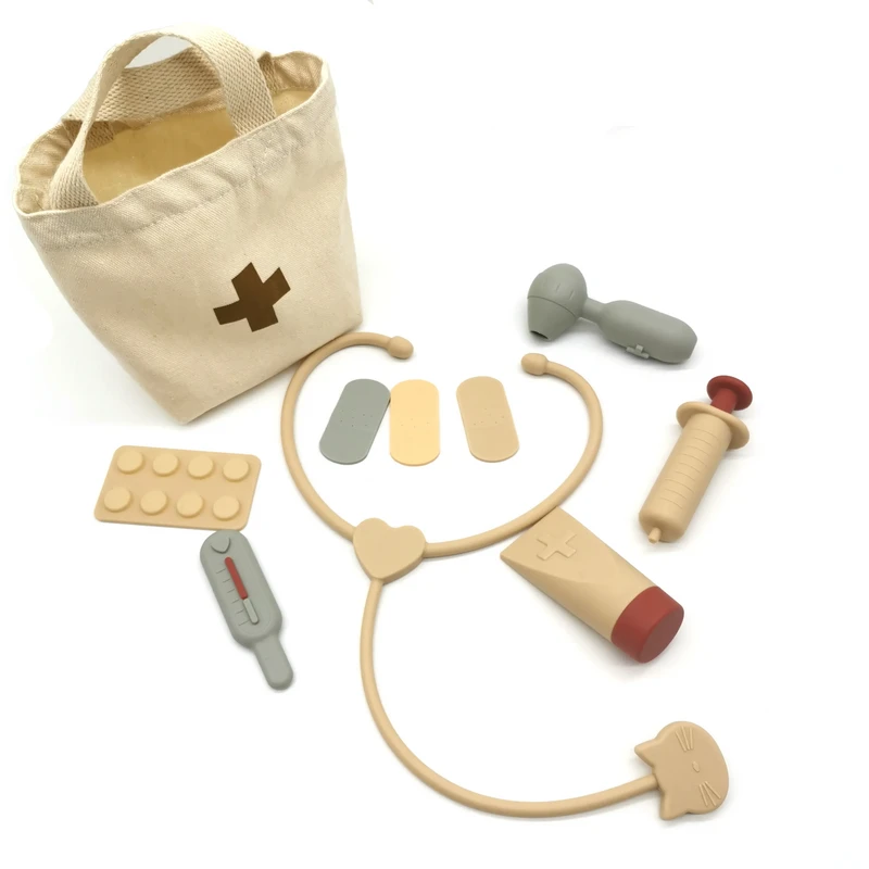 Silicone Doctor's Kit - Imitation Toy