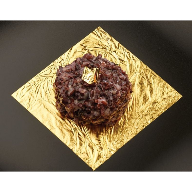 Essbare GOLD-Blätter 23kt 8x8cm 5 Blätter