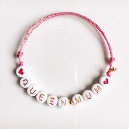 Schnurarmband zum Muttertag