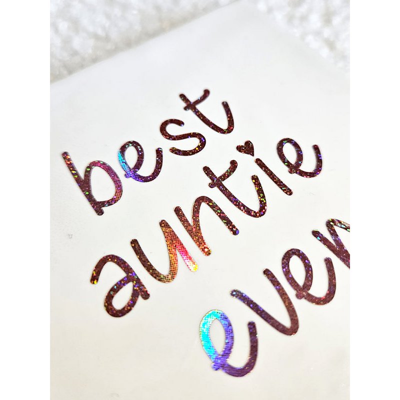 Tegeltje – Best auntie ever