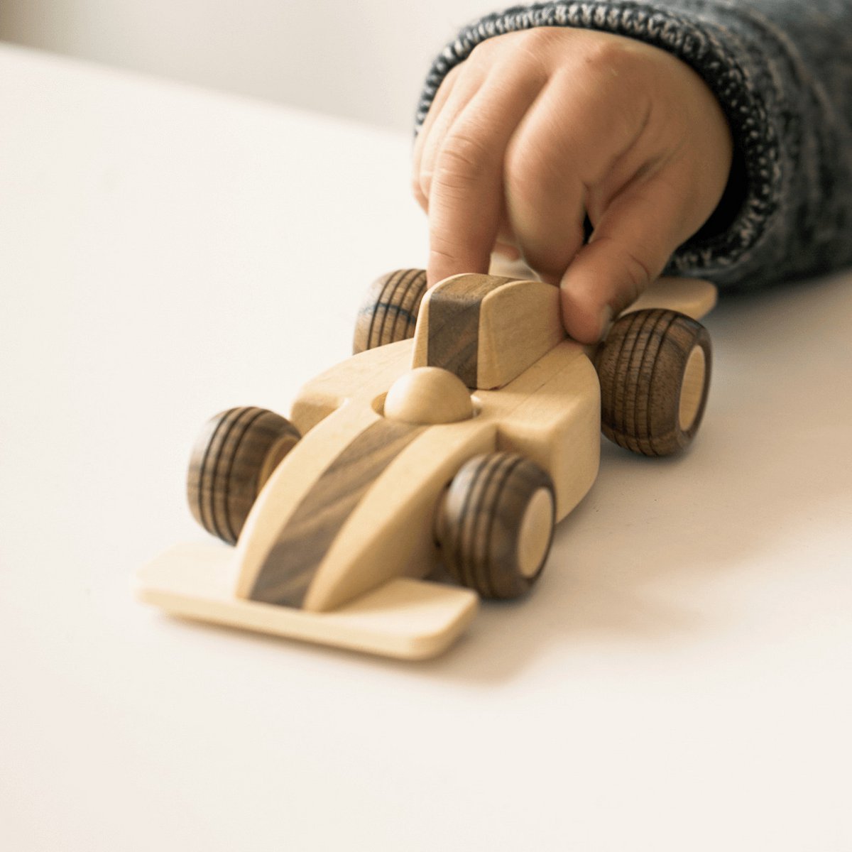 Wooden car F1 McLaren