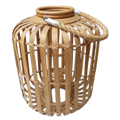 Lanterne bambou naturel ''Reo''