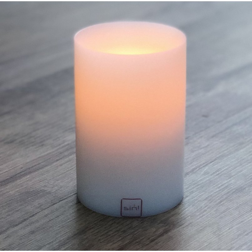 Sin! Insert permanent candle tealight holder white ∅ 8 cm