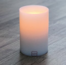 Péché! Insérer un support de bougie permanente blanc ∅ 8 cm
