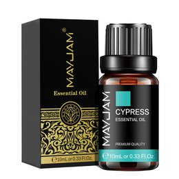 MAYJAM 10ML Lavender Lemongrass Jasmine Vanilla Eucalyptus Rose Lemon Essential Oil For Humidifier Diffuser Candle Making
