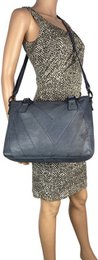 Borse per donne arrigo - borsa a tracolla e borsa della pelle lavata in blu