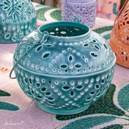 Windlicht Mystic Aqua