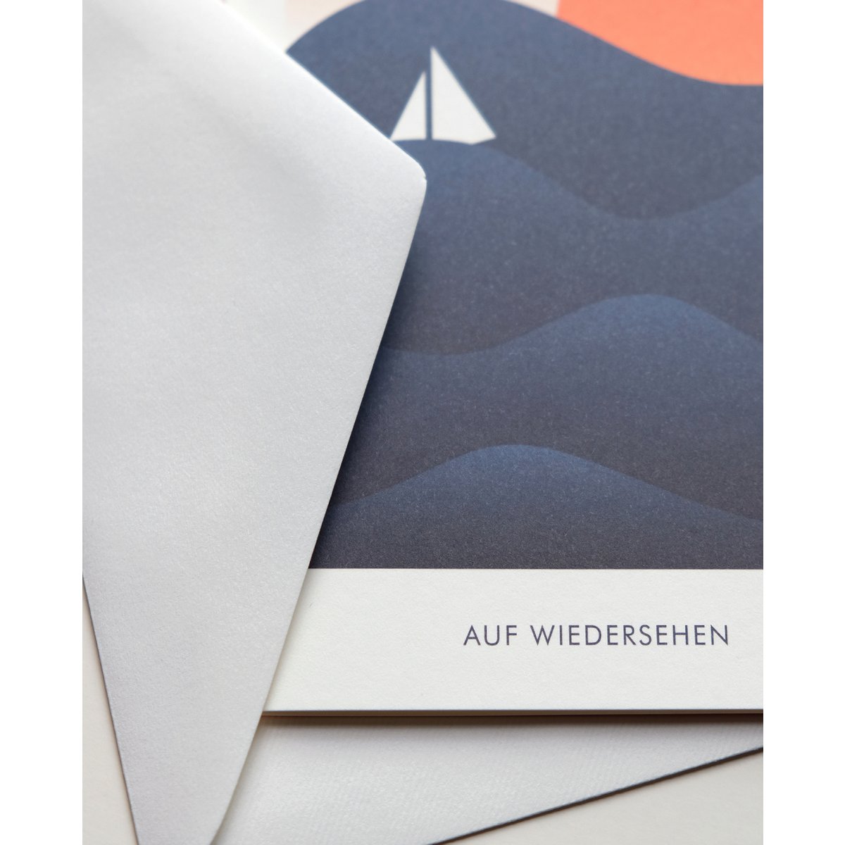 Farewell card Goodbye