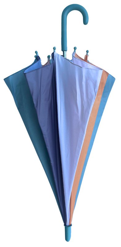 Paraplu - Strepen Saliegroen 93cm