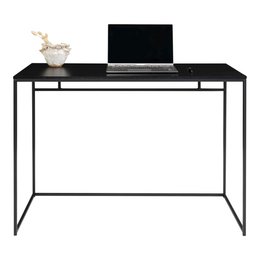 Biurko Vita - czarne, stalowe, 100x45x75cm