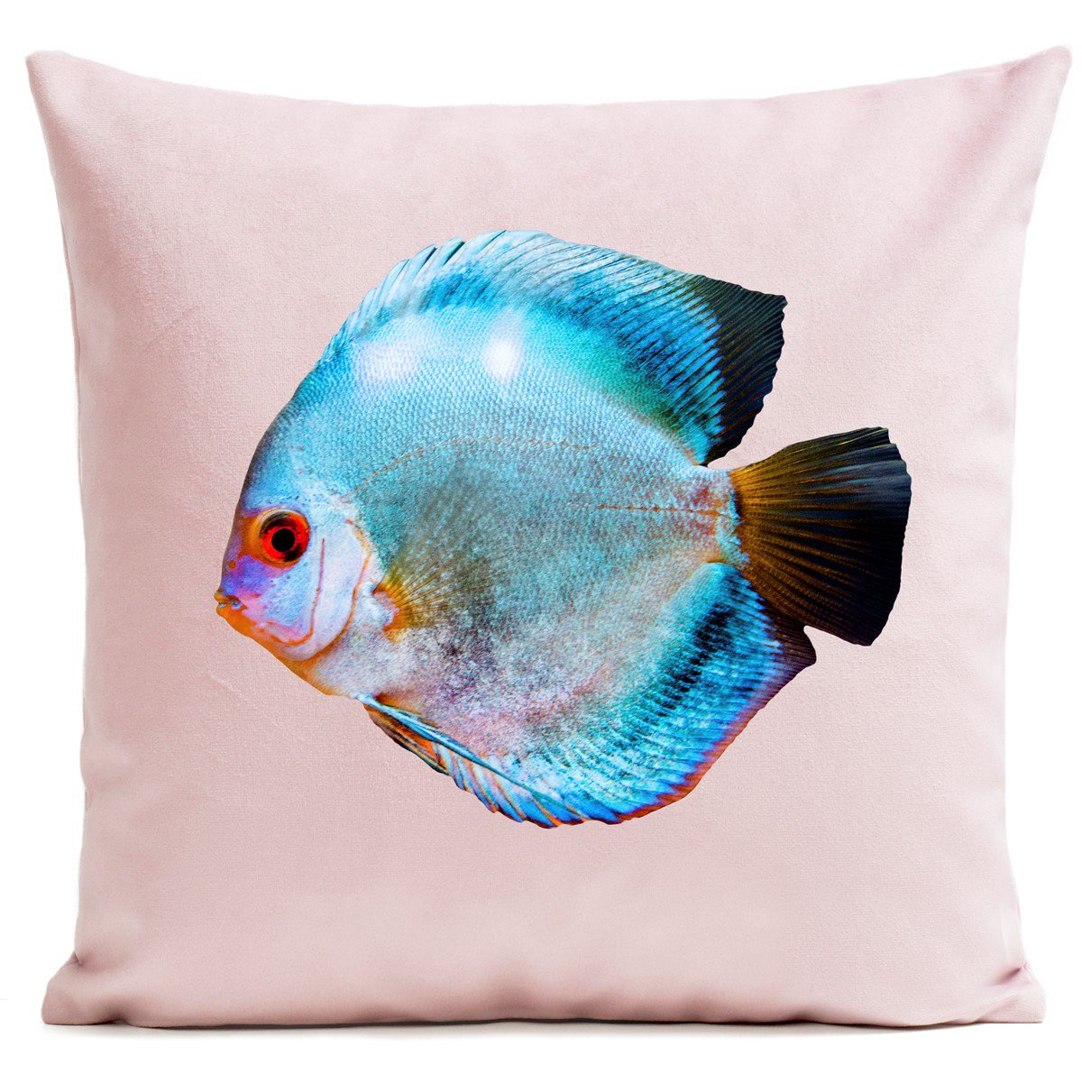 Fish cushion, Miss Blue