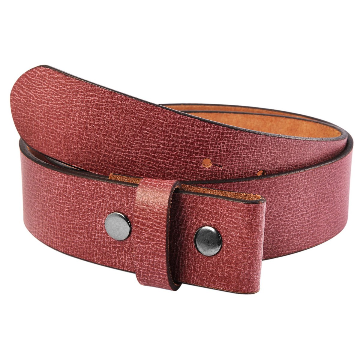 Cintura Leonardo Verrelli in vera pelle, lunghezza 85 cm