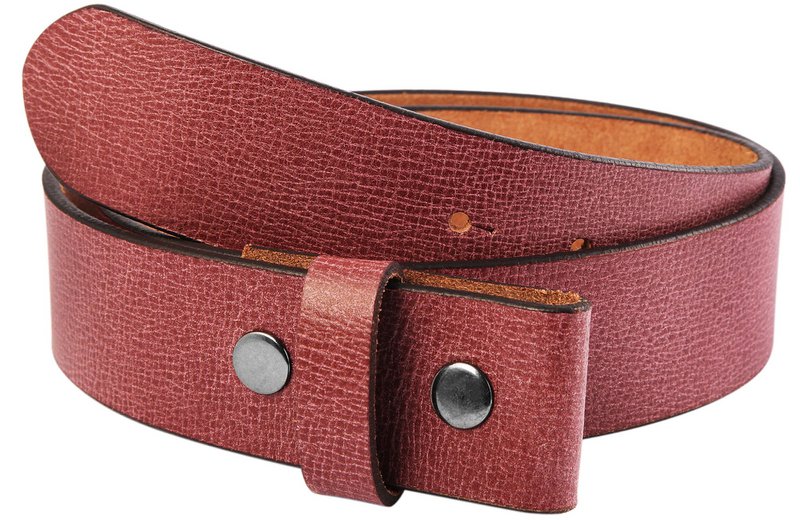 Cintura Leonardo Verrelli in vera pelle, lunghezza 85 cm