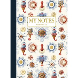 Note Booklet - Haeckel 4 pattern