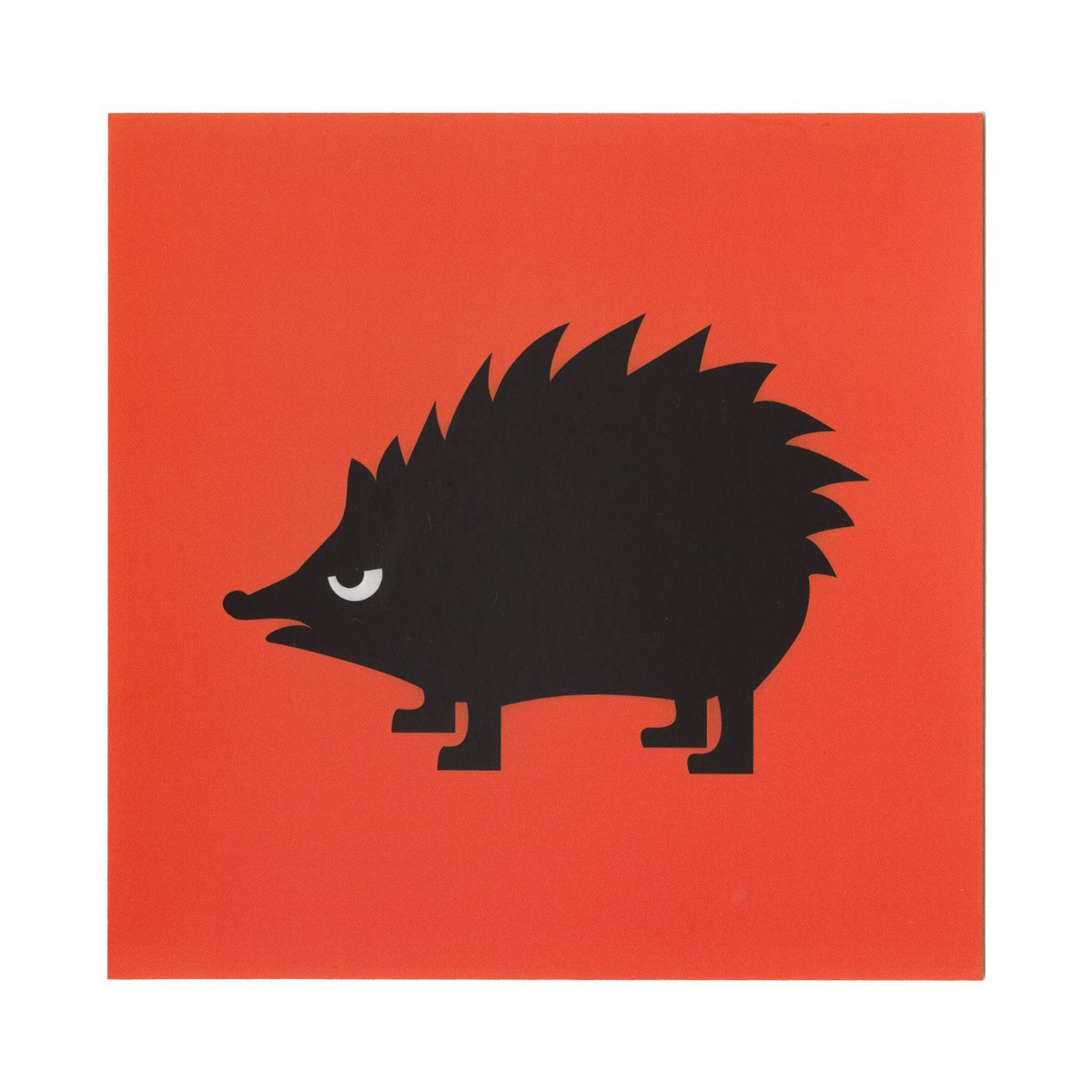 postcard - Hedgehog (Angry Animals)