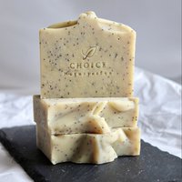 Natural soap "Lime Peeling" with coconut milk, vegan, palm oil -free