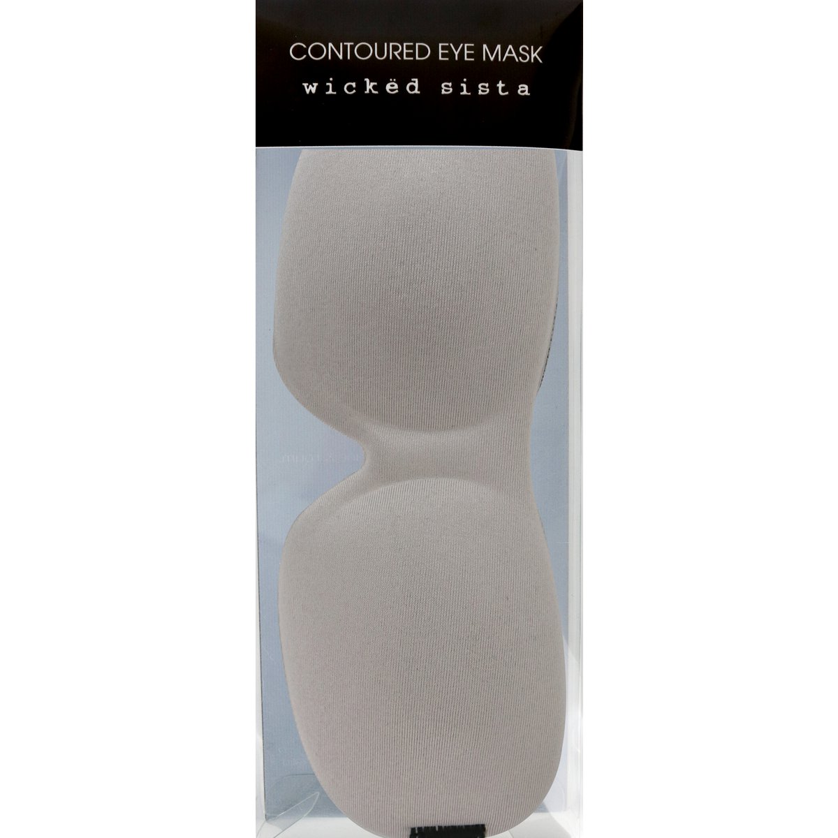 WS Scated Eye Mask Slate Grigio