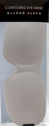 WS Scated Eye Mask Slate Grigio