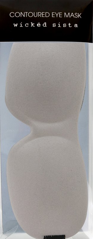 WS Scated Eye Mask Slate Grigio