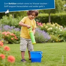 Pistolet na wodę Water Shooter 30 cm, rozpyla do 12 m, 3 kolory różne